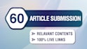 article submissions contextual backlinks dofollow SEO links