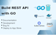 build your backend and rest api in golang and postgress