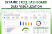 create dynamic excel dashboard and data visualization