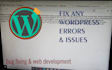 fix wordpress any errors
