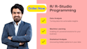 do data analysis, statistical analysis, and machine learning programming in r