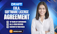 draft eula software license agreement, technology agreement