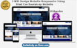 design website responsive using html css bootstrap website