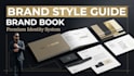 design brand style guide, brand book, and corporate identity