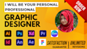 be your personal, professional graphic designer