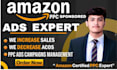 setup, optimize and manage amazon PPC ads proficiently