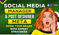 be your social media manager and content creator