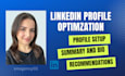 create design and optimize your linkedin profile