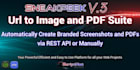 create your URL to image and PDF suite with API