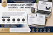 draft contracts for your staffing agency or healthcare staffing agency
