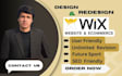 design and redesign wix ecommerce website and wix dropshipping store