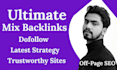 ultimate mix backlinks create for your website