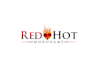 design a growing popularity red hot monogamy logo