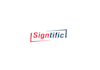 design improving over time sign company logo
