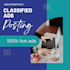 do classified ad posting on USA, UK and canada