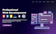 build your website as a full stack web developer, frontend and backend