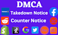 send dmca takedown notice,remove content tiktok,etsy,instagram,twitter