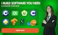 build custom software in cpp, c, python