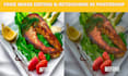 do food image editing , retouching in photoshop