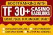 create high trust flow tf cf dr da homepage dofollow seo backlinks