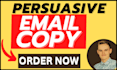 do highly persuasive email copywriting for your health brand