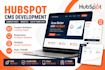 develop hubspot landing page, hubspot website, and hubspot quote