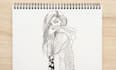 create intricate and captivating hand made pencil sketches