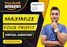 be your amazon fba virtual assistant, amazon private label expert