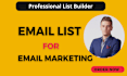do email list building for your business