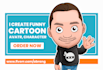 create cute cartoon characters, avatars, and bitmojis