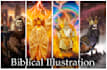 draw professional bible illustrations