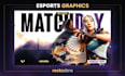 design esports and tournament graphics for social media
