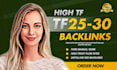 create high trust flow tf homepage dofollow off page seo backlinks