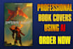 create book covers using my design skills and ai