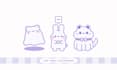 design a cute, kawaii and simple cartoon logo for your brand