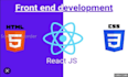 create websites using react, HTML, CSS, js