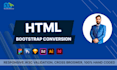 convert figma to html, psd to html, xd to html, sketch to html css responsive