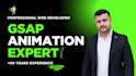 build a premium animated website with gsap and scrolltrigger
