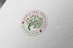 do tree care, grass trimming, lawn care, landscape logo