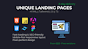 develop landing page or simple informational website
