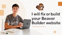 fix or build a beaver builder website