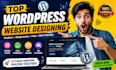 build a professional website using elementor pro, wordpress expert
