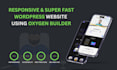 build a wordpress website with oxygen builder