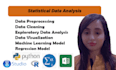 do advance statistical data analysis on r, rstudio, python and spss