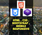 diseñaré sitio web con html, css y bootstrap