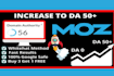 increase domain authority moz da pa using seo backlinks