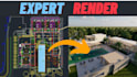 do rendering, external 3d modeling of building perfectly,