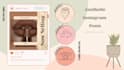 create aesthetic instagram posts and stories