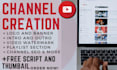 create and setup youtube channel with perfect SEO