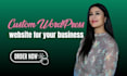 design and develop a premium wordpress website
